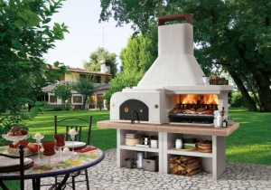 BARBECUE IN CEMENTO PALAZZETTI