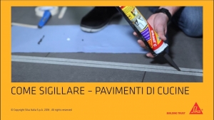 SIGILLARE UN GIUNTO CON PRODOTTI SIKA